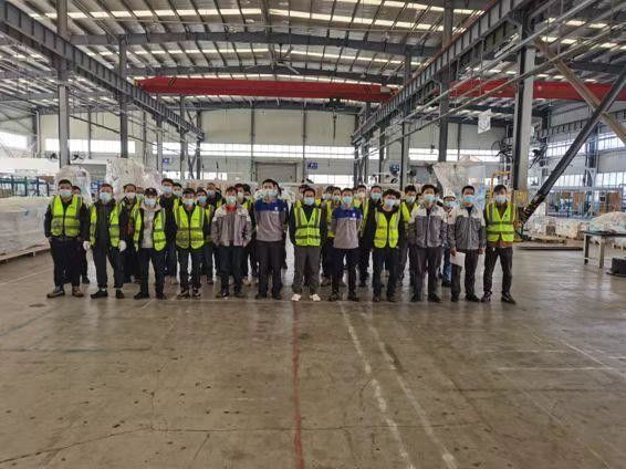 Shandong Junxu Heavy Industry (Group) Co., Ltd. ligne de production du fabricant