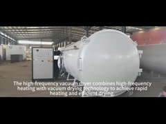 Machine de séchage à haute fréquence de bois de 8 mètres cubes