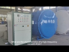 Eco-friendly équipement de séchoir à vide personnalisé haute fréquence économe en énergie