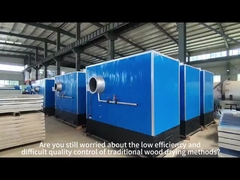 Séchage de palettes en bois Équipement de séchage de four à bois de l'industrie lourde