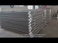 Radiateur de refroidisseur d'huile à barres de brasage en aluminium personnalisable pour sécheuse à bois