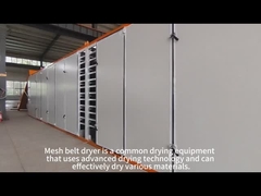 Machine de séchage de gazon entièrement automatique ligne de séchage de ceinture facile à utiliser et avantageux