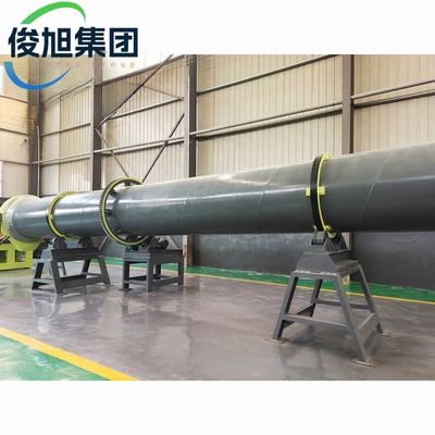 Sécheuse à tambour rotatif industrielle pour minéraux et biomasse 1-10 T/H